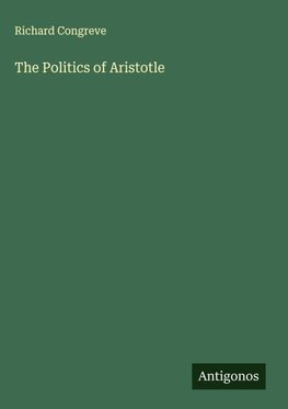 The Politics of Aristotle