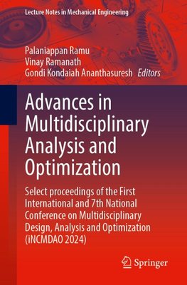 Advances in Multidisciplinary Analysis and Optimization