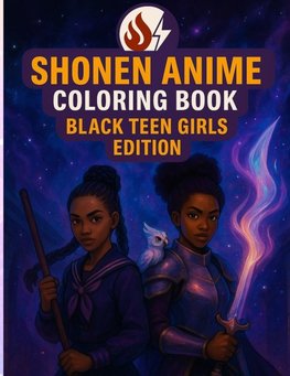 Shonen Anime Coloring Book