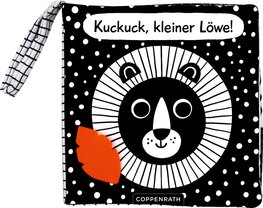Babys kuschelweiches Kontrastbuch (Stoffbuch): Löwe