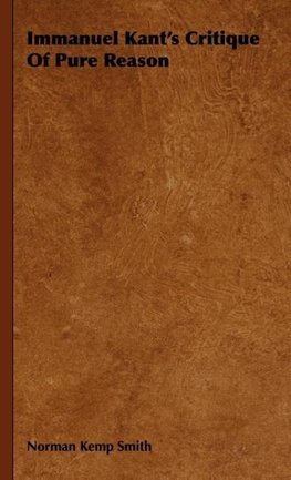 Immanuel Kant's Critique of Pure Reason