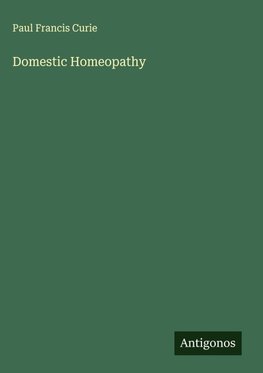 Domestic Homeopathy