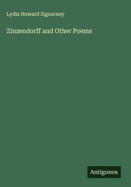 Zinzendorff and Other Poems