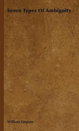 Seven Types Of Ambiguity