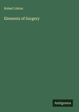 Elements of Surgery