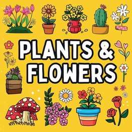 Bold and Easy Flowers & Plants Coloring Book
