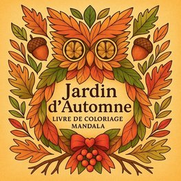 Jardin d'automne - Livre de coloriage Mandala