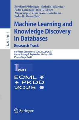 Machine Learning and Knowledge Discovery in Databases. Research Track