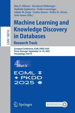 Machine Learning and Knowledge Discovery in Databases. Research Track