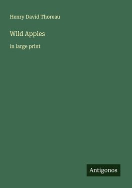 Wild Apples
