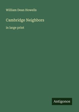 Cambridge Neighbors