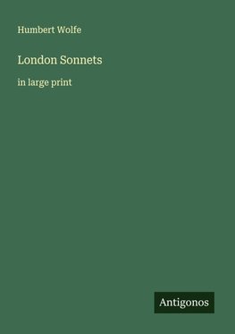 London Sonnets