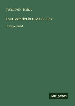 Four Months in a Sneak-Box