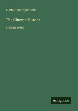 The Cinema Murder
