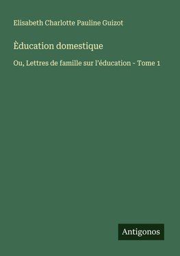 Èducation domestique