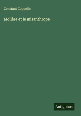 Molière et le misanthrope
