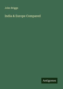 India & Europe Compared