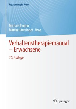 Verhaltenstherapiemanual - Erwachsene