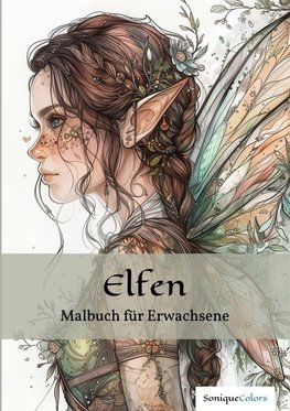 Elfen - Malbuch für Erwachsene
