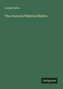 The Journal of Materia Medica