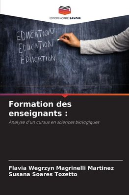 Formation des enseignants :