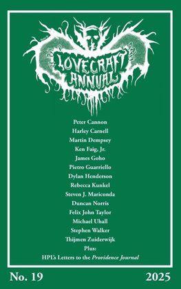 Lovecraft Annual  No. 19 (2025)