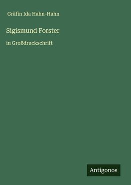 Sigismund Forster
