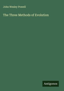 The Three Methods of Evolution