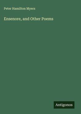 Ensenore, and Other Poems
