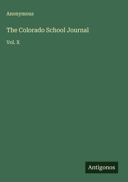 The Colorado School Journal