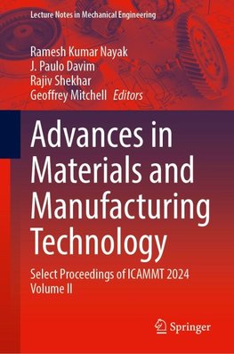 Advances in Materials and Manufacturing Technology