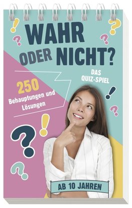 Wahr oder nicht? - Das Quiz-Spiel I ab 10 Jahren