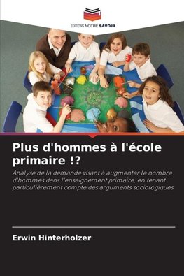 Plus d'hommes à l'école primaire !?
