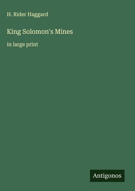 King Solomon's Mines