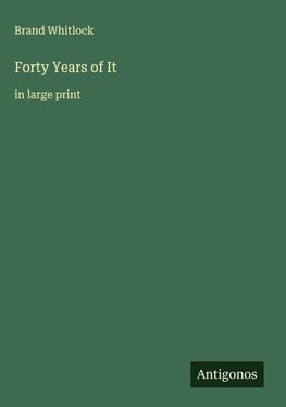 Forty Years of It