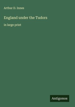 England under the Tudors