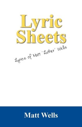 Lyric Sheets