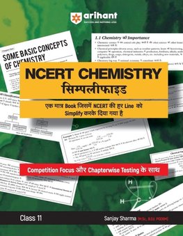 Arihant NCERT CHEMISTRY Simplified Class 11th