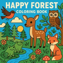 Happy Forest - Coloring Book