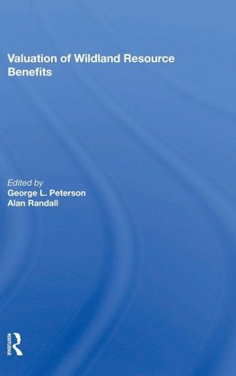 Valuation Of Wildland Resource Benefits