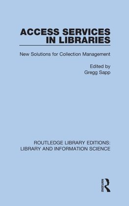 Access Services in Libraries