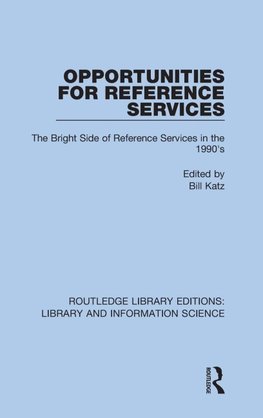 Opportunities for Reference Services