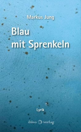Blau mit Sprenkeln
