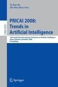 PRICAI 2008: Trends in Artificial Intelligence