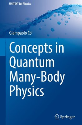 Concepts in Quantum Many-Body Physics