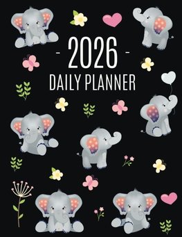 Baby Elephant Planner 2026