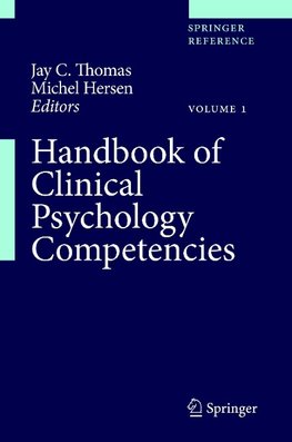 Handbook of Clinical Psychology Competencies. 3 vols.