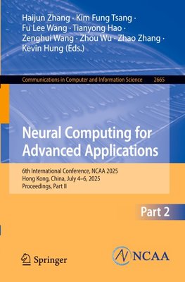 Neural Computing for Advanced Applications