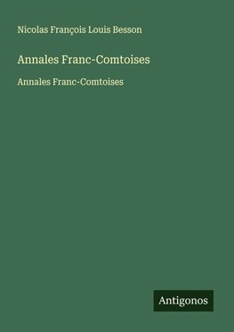 Annales Franc-Comtoises