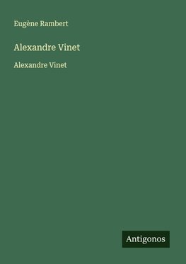 Alexandre Vinet